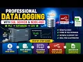 Data logging with SQL server and Node-red for S7-1200