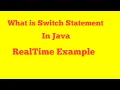 Switch Statement with RealTime Example