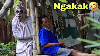 Ngakak🤣 Kompilasi Prank Pocong terlucu ! Gangguin kakek tidur 😅 #funny 