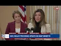 WATCH LIVE Gov Healey providing update on SNAP benefits in Massachusetts