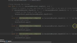 Java Stack Balanced String Part 2 HackerRank