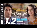 KHAIRIYAT 8K - BONUS TRACK | Sushant Singh Rajput,Shraddha Kapoor |Pritam |Arijit Singh | Chhichhore