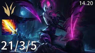 Evelynn Jungle vs Elise - EUW diamond Patch 14 20