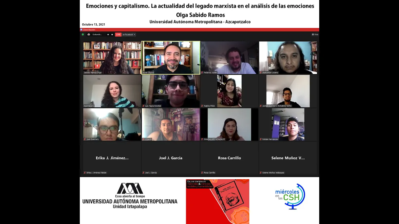 Emociones y capitalismo. La actualidad del legado Marxista en el análisis de las emociones.