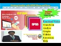 Getting familiar with SPSS Menu and Icon Practical Part 2
