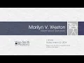 Marylin Weston Memorial Service