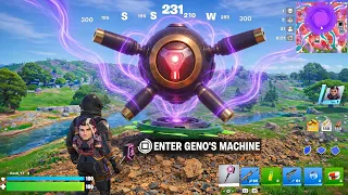 I GLITCHED INSIDE Geno's Machine in Fortnite!
