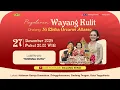 #LiveStreaming Wayang Kulit Ni Elisha Orcarus Allasso - KRESNA DUTA