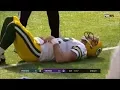 Aaron Rodgers Injury vs Vikings 2017