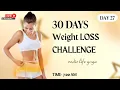 Live- Day - 27, 30Day weightloss challenge. #yoga #exercise #live