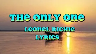 Download THE ONLY ONE - Leonel Richie  (lyrics) MP3