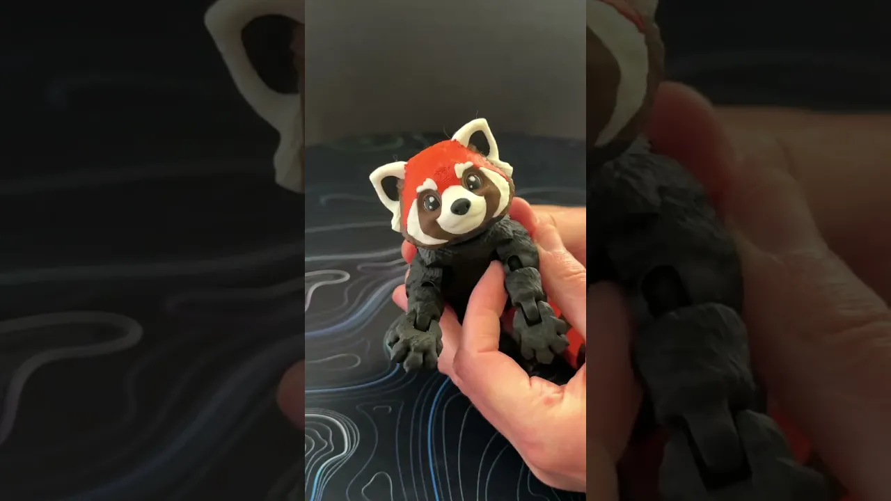 Red Panda - Articulated Figure video thumbnail