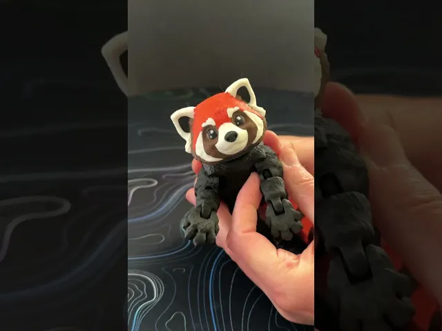 Red Panda - Articulated Figure video thumbnail