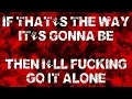 Devil Driver ~ Clouds over California (lyrics)