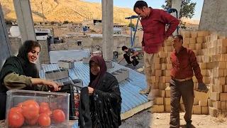 زندگی عشایر سفری برای آجر و بند 