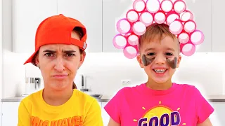 نيكي نسخ أمي لتحدي 24 ساعة 