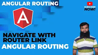 Angular Routing - Navigate with router link Angular Tutorial