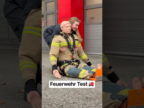 Ich mach die Aufnahmeprüfung zur Feuerwehr 🧑🏼‍🚒 Der 3. Test ist dann doch schwerer als gedacht…