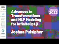 Download Lagu Advances in Transformations and NLP Modeling For InfiniteOpt.jl | Joshua Pulsipher | JuliaCon 2022