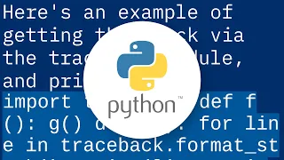 Print current call stack from a method in code