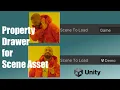How to reference Scene Asset in unity Inspector