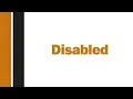 Tips Tricks HTML CSS Disabled and Readonly