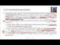 Software Engineering Ch2 part2 software process model - 2-Incremental Development Model