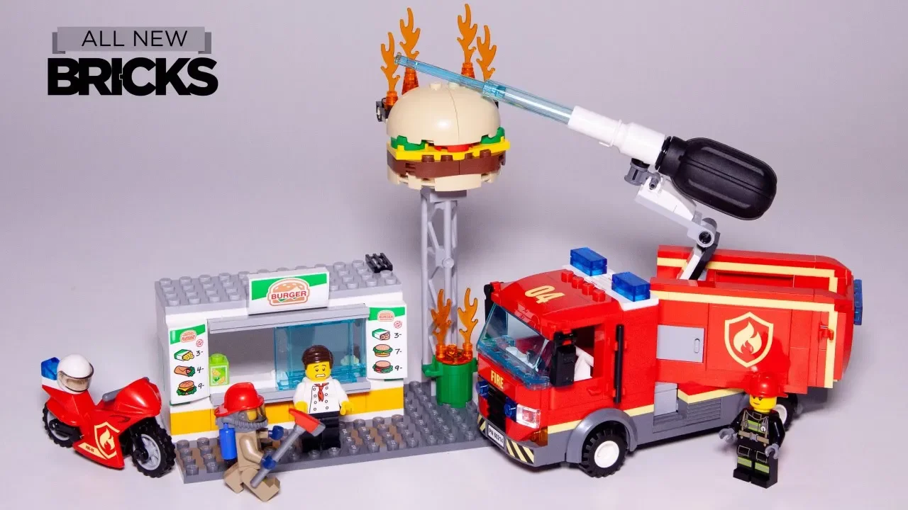 All Lego City Fire Sets 2016 - Lego Speed Build Review