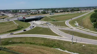 Diverging Diamond Interchange - Ankeny