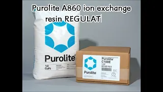 Purolite A860 ion exchange resin REGULATORY APPROVALS IFANCA Halal Certified
