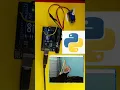 Gesture-Controlled Servo with Python and Arduino