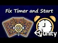 Unity Card Game Fix Timer and Start