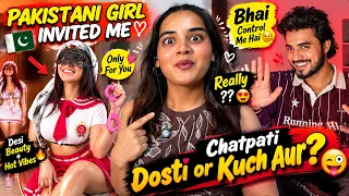 PAKISTANI GIRL INVITED ME TO HER SECRET ROOM BUT SHE CROSSED THE LINE REACTION | Adrishya | Neha M.