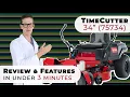 TORO Timecutter 34 - Complete Features Breakdown in under 3 minutes