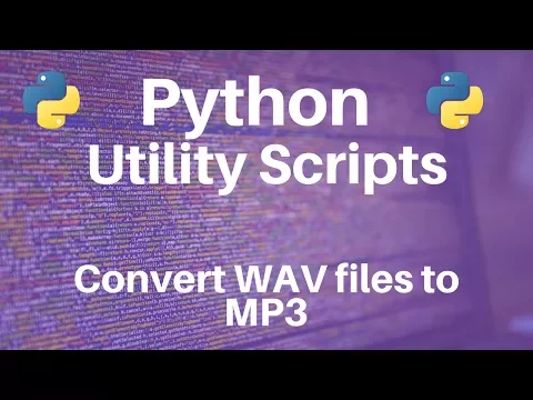 Download MP3 Python: Converting WAV files to MP3