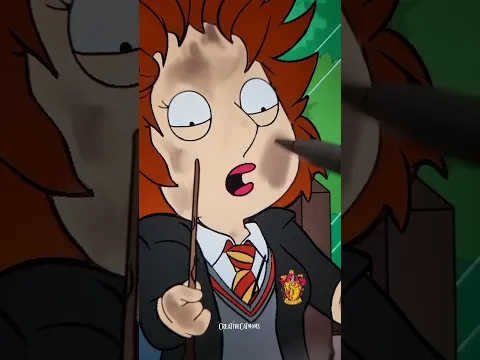 Family guy in Harry Potter! #art #harrypotter #familyguy