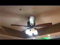 2 52” hampton bay Oakley ceiling fans