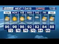 Saturday evening weather - 24