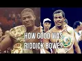 How Good Was Riddick Bowe Actually - The Most Underrated Heavyweight of all time