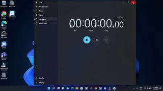 WHERE IS THE CLOCK TIMER AND STOPWATCH IN WINDOWS 11