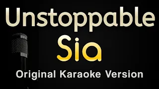 Download Unstoppable - Sia (Karaoke Songs With Lyrics - Original Key) MP3