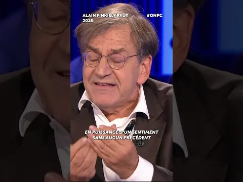 Finkielkraut tacle violemment Booba en plein direct.