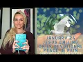 CAN YOU HAVE PEACE IN PROBLEMS JANUARY 24 Jesus Calling Daily Devotional PEACE IN PAIN