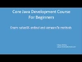 4 Enum valueOf ordinal and compareTo methods