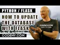How To Update The Database - Python and Flask