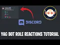 HOW TO USE YAGPDB xyz REACTION ROLE MENU ON DISCORD 2020