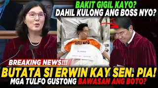 ERWIN AT RAFFY TULFO MASAMA ANG LOOB DAHIL KULONG ANG AMO NILA? GUSTO BABAAN ANG BOTO?
