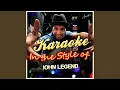 Download Lagu Everybody Knows (In the Style of John Legend) (Karaoke Version)
