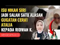 Lagu AKU MUNDUR SILAHKAN SAMA DIA‼️ ATALIA OGAH BERBAGI SUAMI❓ ISU NIKAH SIRI HANCURKAN CINTA KANG EMIL⁉️