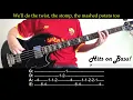 Let's dance (Chris Montez) ― Bass cover with tabs and lyrics
